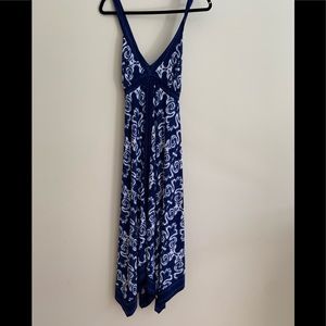 INC Blue and White dress.